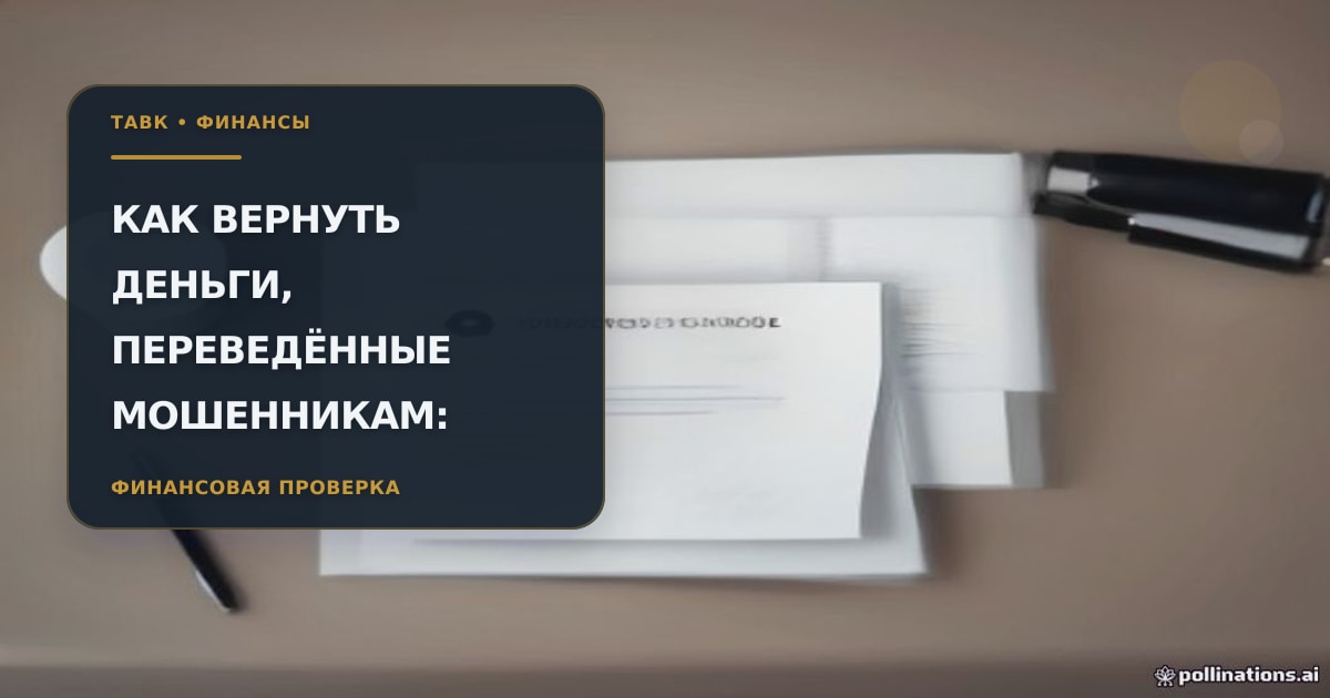 Иллюстрация к статье о возврате денег, переведённых мошенникам, по закону ФЗ-369